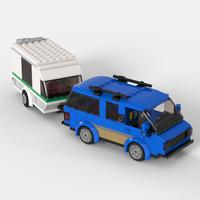Набор LEGO MOC-100514 Van & Caravan