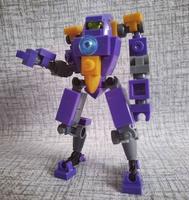 Набор LEGO mini purple robot