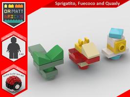 Набор LEGO Sprigatito, Fuecoco and Quaxly