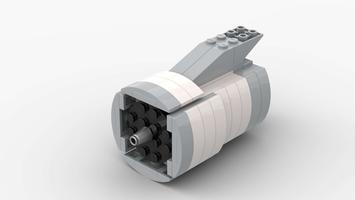 Набор LEGO MOC-104130 Airliner jet engine v1