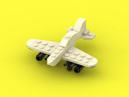 Набор LEGO MOC-104900 Mini Hawker Hurricane