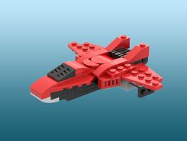 Набор LEGO MOC-106746 Red Fighter (31100)