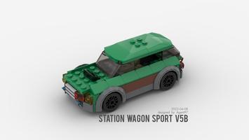 Набор LEGO MOC-107642 Station Wagon Sport V5B