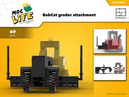 Набор LEGO BobCat grader attachment