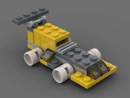 Набор LEGO MOC-108525 F1 race car