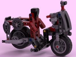 Набор LEGO MOC-108798 City Moped (42132)