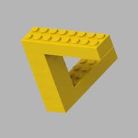 Набор LEGO MOC-109504 The Penrose Triangle