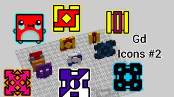 Набор LEGO More Geometry Dash icons