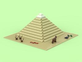Набор LEGO MOC-110503 Pyramid v2.0