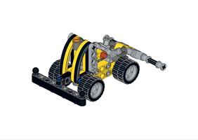 Набор LEGO MOC-110611 Wheeled Snow Groomer