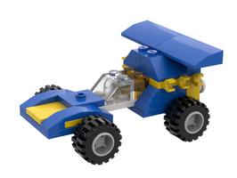 Набор LEGO MOC-111027 10696: Race Car (Sapphire Bolt)