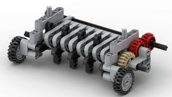 Набор LEGO Working Pickup for Hay Baler or Forage Wagon