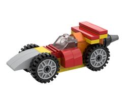 Набор LEGO MOC-111616 10696: Small Race Car (Red)