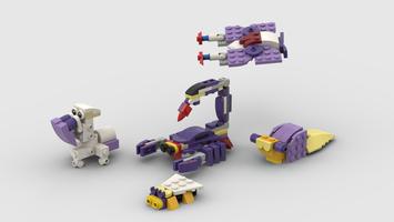 Набор LEGO Fantasy garden creatures