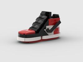 Набор LEGO Red Nike Jordan 1 "Bred Toe"