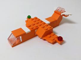 Набор LEGO MOC-112313 Orange Airplane