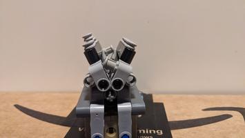 Набор LEGO MOC-112397 42133 v10 engine on a pallet