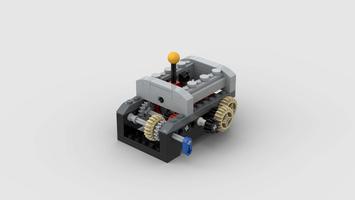 Набор LEGO MOC-112663 Simple 6 speed Gearbox