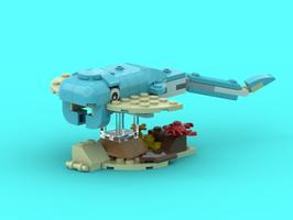 Набор LEGO MOC-112800 31128 Manta Ray