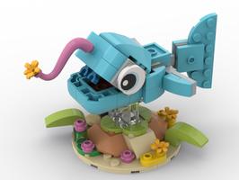 Набор LEGO MOC-112870 31128 Anglerfish
