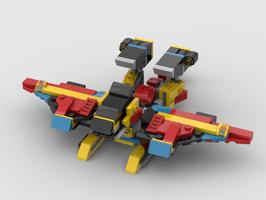 Набор LEGO MOC-113005 Creator 31124 Alternate Build: Mecha Wyvern