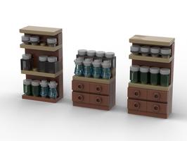 Набор LEGO Simple Cabinets