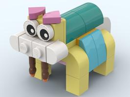 Набор LEGO MOC-113855 30583 Hippo