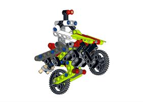 Набор LEGO MOC-113876 Motorbike and Biker