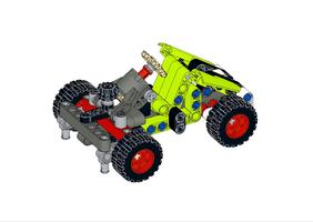 Набор LEGO MOC-113961 Go-Kart ATV