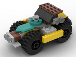 Набор LEGO MOC-114587 Race tractor (30594)