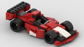 Набор LEGO MOC-114800 Red Formula 3