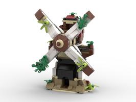 Набор LEGO Abandoned Windmill (Turnable Blades)