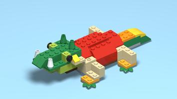 Набор LEGO BYGGLEK Komodo Dragon