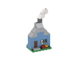 Набор LEGO MOC-115784 Upside Down House
