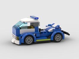 Набор LEGO MOC-116190 Wheel lift tow truck - 60312 Police alt