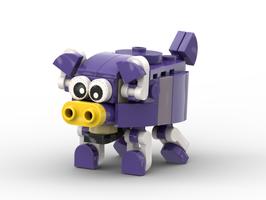 Набор LEGO Purple Pig