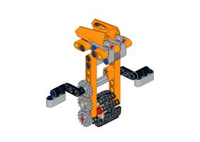 Набор LEGO MOC-116207 Tracked Unicycle