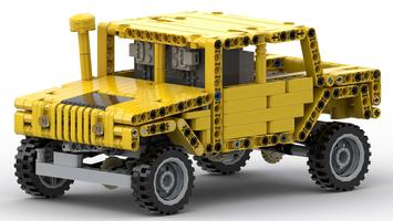Набор LEGO Small scale Humvee / HMMWV