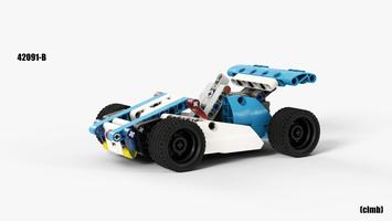 Набор LEGO MOC-116262 42091B - Police Racer#2