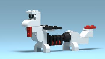 Набор LEGO MOC-116328 11012 Bone Dragon