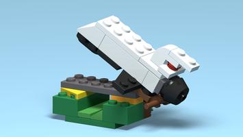 Набор LEGO MOC-116330 11012 Landing Space Shuttle