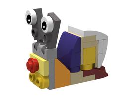 Набор LEGO MOC-116332 Booksnail - 31125 Squirrel leftover