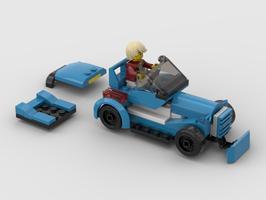 Набор LEGO MOC-116435 Garden Tractor / Lawnmower - 60285 Sports Car Alt
