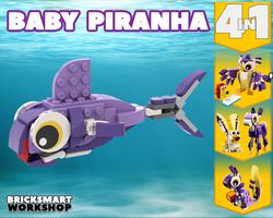 Набор LEGO MOC-116750 Baby Piranha 31125 Alternate