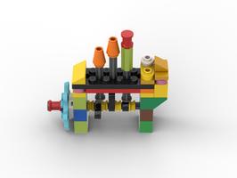 Набор LEGO MOC-116794 11019 alt coral reef