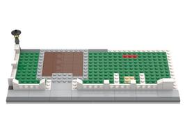Набор LEGO MOC-116826 Plate (2 of 3) for LEGO Set 5891 - Appple Tree House