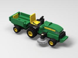Набор LEGO MOC-117207 Lawn tractor