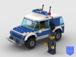 Набор LEGO MOC-117843 Police Car