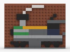 Набор LEGO 2D steam train