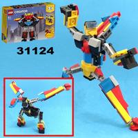 Набор LEGO Transformer Wyvern/ Mythical creature from LEGO Creator 31124: Super robot